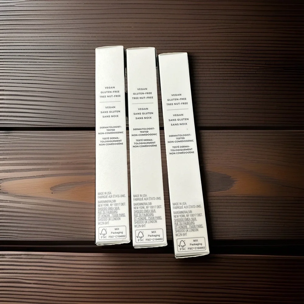 BareMinerals ~ Original Liquid Mineral Concealer Fair 1W Full Size Lot Of THREE